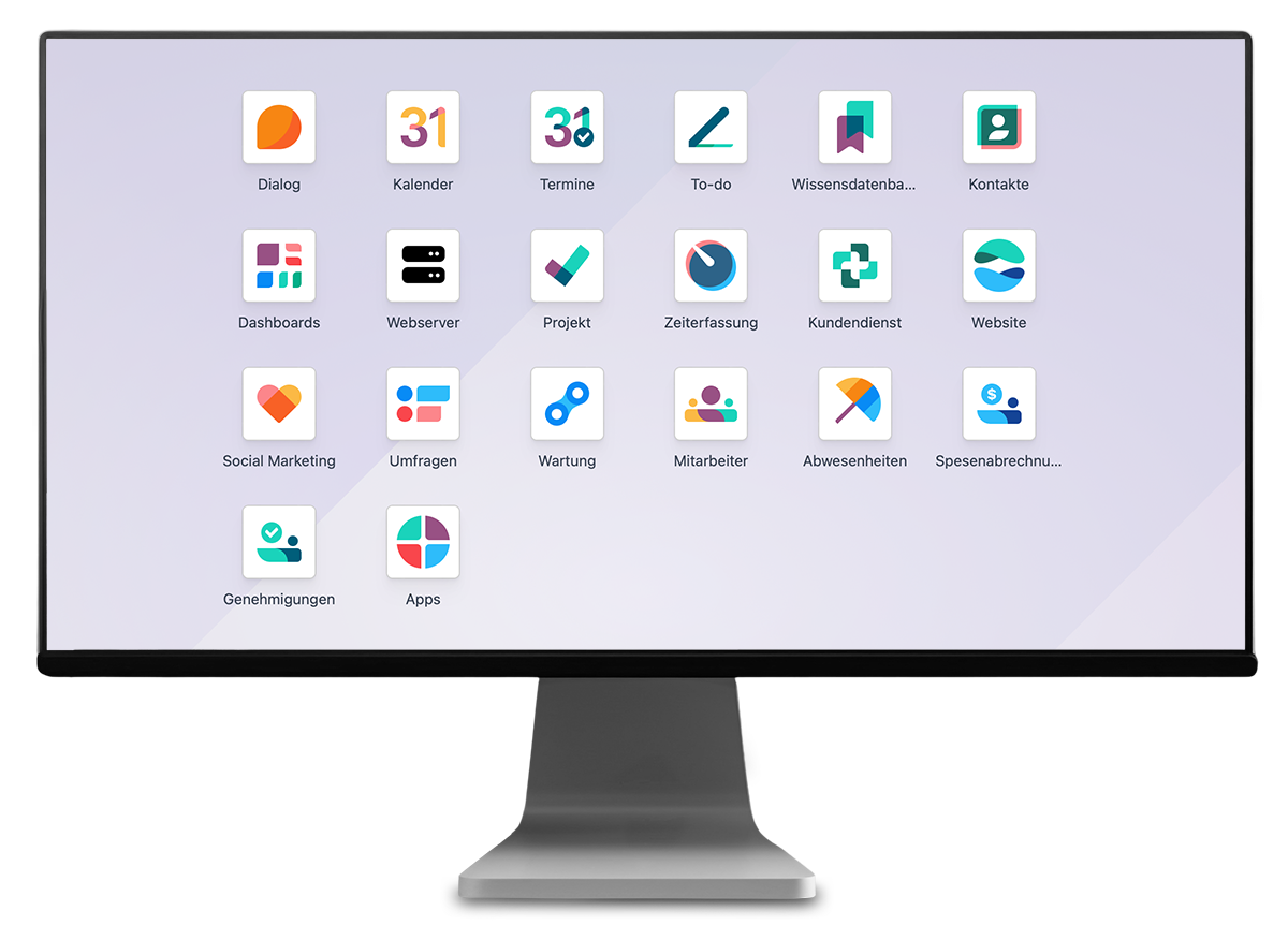 Odoo Main Menu Screen