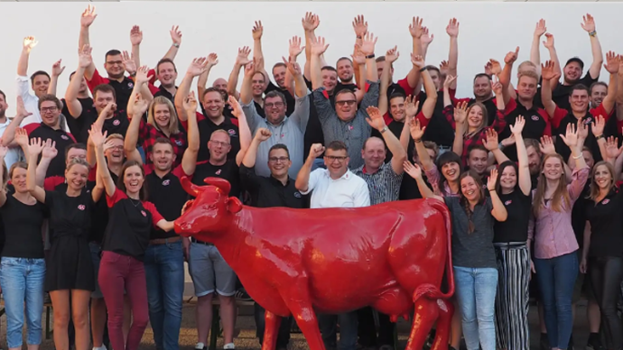 Das Team vom Lely Center Enns