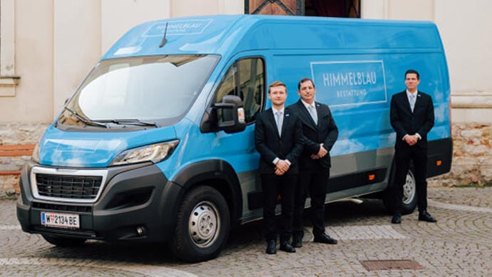 Success Story Bestattung Himmelblau